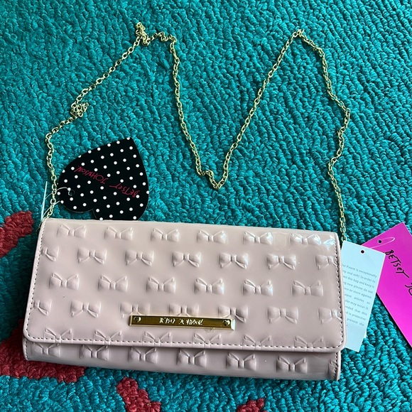 New Betsey Johnson clutch bag purse - Picture 1 of 6